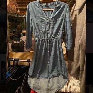 Denim Colored Dress